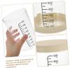 ABOOFAN Glass Sourdough Starter Jar with Spatula and Temperature Paper Large Capacity Fermentation Container for Natural Yeast and Sourdough Cultures view 3