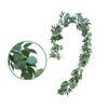 Cabilock 2m Artificial Gypsophila Vines Simulated Willow Leaves Eucalyptus Rattan Wall Decor for Boho Home Wedding Decorations Party Supplies view 3