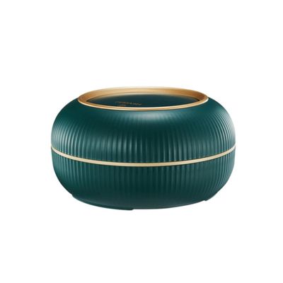 Exquisite Desktop Trash can Plastic Round Garbage can with lid Simple Mini Trash Organizer Small Wastebasket 3L for Home Office Reusable