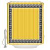 ZOE STORE Shower Curtains for Bathroom Accessories, Yellow Polyester Fabric Bathtub Curtain with 12 Hooks, Black White Modern Geometric Abstract Art Waterproof Shower Curtains 72 x 78 Inches view 2