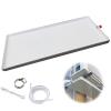 HomeLoft Basics AC Condensate Drain Pan, Water Tray with Shock Absorbing Cotton, Metal Air Conditioner Drip Tray with Drain Hole & Hose, for Window AC and Mini Split Units, 1-2P(32.7*14.6in) view 1