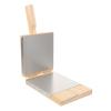 Alipis Wooden Press Tool for Dumpling Making Sturdy Kitchen Supplies Food-grade Easy to Operate Dumpling Skin Maker for Home Cooking and Housewarming view 2