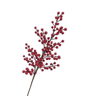 HUFFA Artificial Flowers and Berries for Living Room Floral Arrangements - Front Desk Decoration