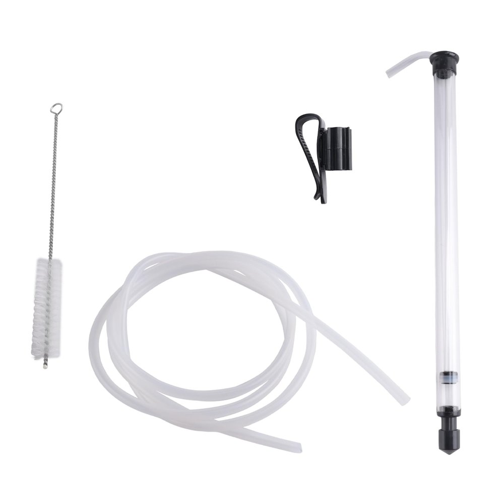 Kqcibz 3/8In Auto Siphon Kit with Clamp 6.5' Ft Hose Bottling Siphoning Set Kit with Food Grade Plastic Tubing for Beer