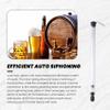 Kqcibz 3/8In Auto Siphon Kit with Clamp 6.5' Ft Hose Bottling Siphoning Set Kit with Food Grade Plastic Tubing for Beer view 4