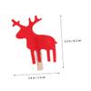 GRIRIW 30pcs Elk Decorative Clips for Christmas Decor Indoor Photo Card Holder view 4