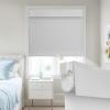 UrMoon No Drill Cordless Roller Shades for Windows No Screw Roller Blinds with Thermal Insulated Waterproof Pull Down Blackout Blinds for Home Office (Blackout - Gray, 26" W x 48" H) view 1
