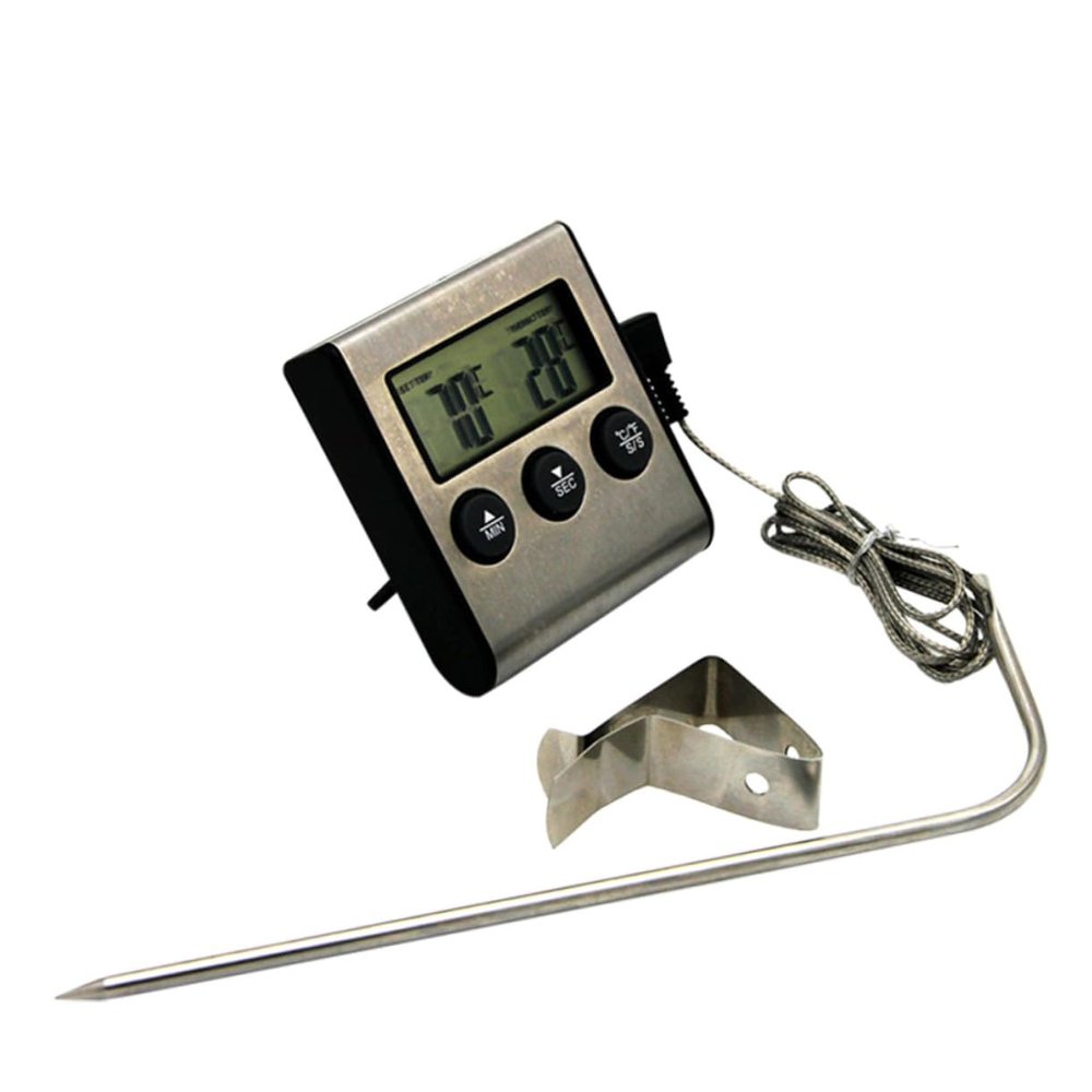 DECHOUS Sturdy Meat Thermometer Digital Kitchen Thermometer for BBQ Accurate Food