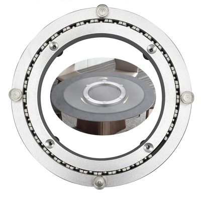 Aluminium Alloy Rotating Bearing, Rotating Turntable Bearings, Lazy Susan Mechanism, Turn Table Swivel Base Hardware, Rotating Bearing Turntable, for Round Rotating Tables (Size : 20CM(7.8INCH))
