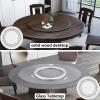 Aluminium Alloy Rotating Bearing, Rotating Turntable Bearings, Lazy Susan Mechanism, Turn Table Swivel Base Hardware, Rotating Bearing Turntable, for Round Rotating Tables (Size : 20CM(7.8INCH)) view 3