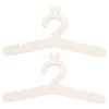 Cabilock 2pcs Wooden Hangers Smooth Surface Clothes Hangers for Easy Organization Design Without Sharp Edges Decorative for Home and Nursery view 1