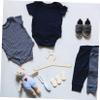 Cabilock 2pcs Wooden Hangers Smooth Surface Clothes Hangers for Easy Organization Design Without Sharp Edges Decorative for Home and Nursery view 2