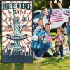 4th of July Banner Decoration - Patriotic Themed Party Door Cover Independence Day Front Door Frame Banner Curtain for Veterans Day Memorial Day Door Covers Party Supplies (style_09) view 2