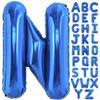 40 Inch Blue Letter N Balloons Alphabet N Letter Balloons Foil Mylar Big Letter Balloons for Birthday Party Anniversary New Year Graduation Wedding Decorations view 1