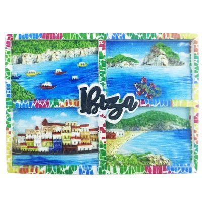 3D Ibiza Spain Fridge Magnet Travel Souvenir Refrigerator Decoration Resin Craft Collection