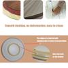 FUREMA Wood Lazy Susan Turntable 24in 28in 30in 36in, Marble Texture Rotating Tray, Kitchen Dining Table Rotatable Serving Plate, Protect Countertop, Rustic (Color : Mahogany, Size : 70cm (28 in)) view 4