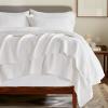 EVERGRACEHOME Cotton Coverlet Set Full Queen Size 3 Pieces, Lightweight Soft Ribbed Matelass Bedspread Quilt Set, Cozy Oversized Quilted Bedding Set with 2 Pillow Shams for All Seasons, Ivory White view 1