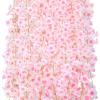 ASTRYAS 4Packs Artificial Cherry Blossom Flower, Fake Flower Garland Outdoors Hanging Silk Flowers Vines for Home Decor Pink Room Decor Wedding Party Japanese Kawaii Decor (Light Pink) view 1