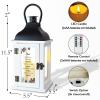 Homemory Memorial Lantern Bereavement Sympathy Gift for Loss of Loved One, Mother, Father - LED Candle & Remote view 4