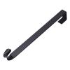 Gavigain Wreath Hooks Adjustable Durable Hanger Christmas Ornaments Retractable Door Wreath Hooks Seasonal Home Decor Wreath Holder (Black) view 1