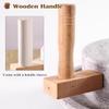 BBHW Home Kitchen Manual Stone Mill Grain Grinder, Heavy Stone Mill for Grinding Corn Spice Wheat Coffee, Retro Dry/Wet Stone Paste Mill (Size : 30 x 40 cm (11 3/4 x 15 3/4")) view 4