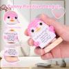 CoFuBcad 2PCS Funny Positive Life Potato Gifts, Cute Knitted Potato Dolls with Wooden Base and Front Card. Emotional Support Valentine's Day Gifts for Him/Her for Women(A2) view 2
