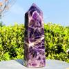 KatLin Beautiful Natural Dream Amethyst Obelisk Crystal Energy Column Reiki Healing Ornaments (Size : 450-500g) view 3