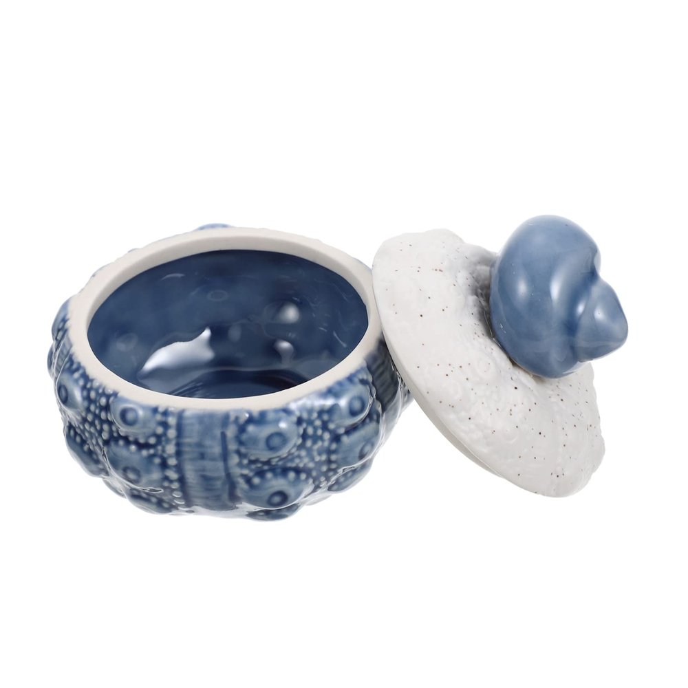 ABOOFAN Style Ceramic Storage Jar Jar Lid Tea Tea Canister Grain Storage Can for Kitchen Decor