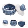 ABOOFAN Style Ceramic Storage Jar Jar Lid Tea Tea Canister Grain Storage Can for Kitchen Decor view 2