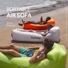 Generic Ultra-Light Inflatable Lounge Dark Green view 2