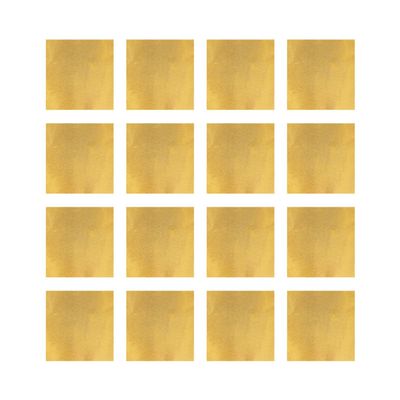 Cabilock 300pcs Gold Foil Paper for Crafts Edible Sheets Candy Wrapping Paper Tinfoil Wraps Food Grade Delicate Plaid Style