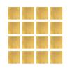 Cabilock 300pcs Gold Foil Paper for Crafts Edible Sheets Candy Wrapping Paper Tinfoil Wraps Food Grade Delicate Plaid Style view 1