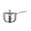 IEUDNS Deep Fryer Pot Set Oil Strainer Basket French Fries Pot Frying Basket for Home Restaurant, A view 4
