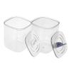 Ciieeo 2pcs Portable Cotton Swab Holder Creative Animal Design Makeup Organizer for Cotton Pads and Swabs for Keeping Your Desktop Tidy and Organized view 1