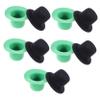 SHERCHPRY 5pcs Patrick's Day Mini Bowler Hats Hair Accessories for Crafts Unique Decorations for Parties Home and Boys and Girls Projects for Celebrations view 1