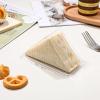 Mikinona Sandwich The Go Container Portable Disposable Plastic Triangle Cake Container Lunch Box Triangle Food view 2