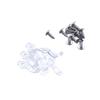 100 Pcs Bar Light Mounting Brackets with Screws view 1