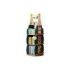 Bookcase 360 Rotating Bookshelf Picture Book Rack Student Storage Bookcase Reading Area Picture Book Rack Bookshelf (Color : Green) view 1