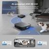 ECOVACS DEEBOT X2 Combo Robot Vacuum and Mop, 8700Pa Suction, 15mm Lift, Omni Station with Hot Water Mop Washing, Self-Emptying, Hot Air Drying, Auto-Refill, Obstacle Avoidance,Black view 4