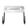NPQPNAFC Heavy Duty Wall Hangers Wall Mount Ironing Board Hanger Stainless Steel Ironing Board Storage Holder Clothes Towel Hook for Laundry Room Bathroom Wall Mount Clothes Rack Hooks (Color : Black view 1