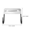 NPQPNAFC Heavy Duty Wall Hangers Wall Mount Ironing Board Hanger Stainless Steel Ironing Board Storage Holder Clothes Towel Hook for Laundry Room Bathroom Wall Mount Clothes Rack Hooks (Color : Black view 4