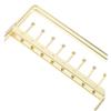 HOOTNEE Gold Jewelry Display Stand Foldable Necklace Organizer Rack Portable Earring Holder for Home Use Stylish Storage for Earrings and Necklaces view 4