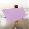 Beach Towel Lavender Bath Pool Towel Solid Purple Color Bath Towels Sand Free Beach Blanket Quick Dry Lightweight Travel Towel for Adults Beach Gifts 23x47 inch view 2