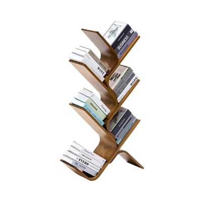 GRFIT Bookcase Bookshelf Living Room Floor-Standing Display Rack Simple Storage Rack Multi-Layer Picture Book Rack Storage Rack Bookshelf (Size : D)