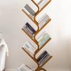 GRFIT Bookcase Bookshelf Living Room Floor-Standing Display Rack Simple Storage Rack Multi-Layer Picture Book Rack Storage Rack Bookshelf (Size : D) view 2