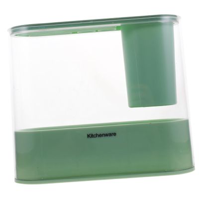 FUNOMOCYA Cutter Storage Rack Multi-functional Cutlery Holder Water Tray Design for Easy Draining for Kitchen Restaurant Organization