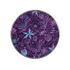 Flowers Floral Pattern Magnetic Refrigerator Sticker Round Fridge Magnets Powerful Magnet Sticker for Whiteboard Office Classroom Home Kitchen view 1