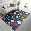 kodhyvj Sport Rug for Kids, Basketball Football Soccer Rug 4.5x6 ft, Sports Rugs for Boys Bedroom, Soft Play Floor Carpet view 1