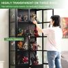 ARMERI Display Cases for Collectibles, with Drawer, 6-Tier Display Cabinet Curio Cabinet Figure Display, Double Doors Acrylic Display, Kids Bookcase for Bedroom, Reading Nook, Toddler's Room,6 Tier view 4
