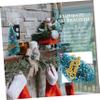 Ciieeo 2pcs Mini Christmas Tree Decoration Tabletop Decor for Holiday Home Adorable - for Family Gatherings and Festive Atmosphere view 4